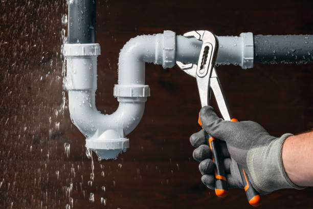 Professional Drain Cleaning technician working in Waterford, PA